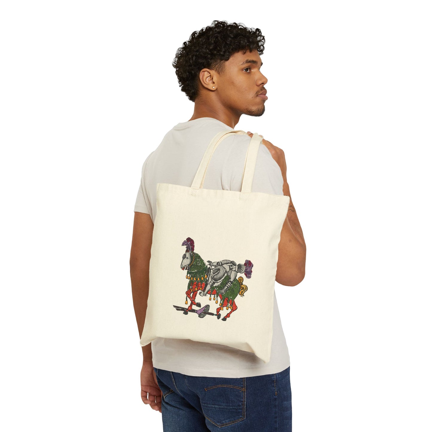 Drunk Knight tote