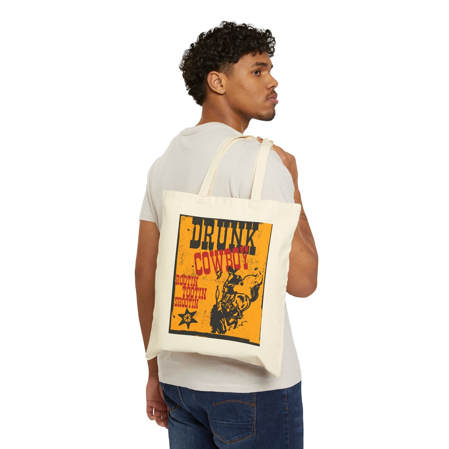 Drunk Cowboy Tote