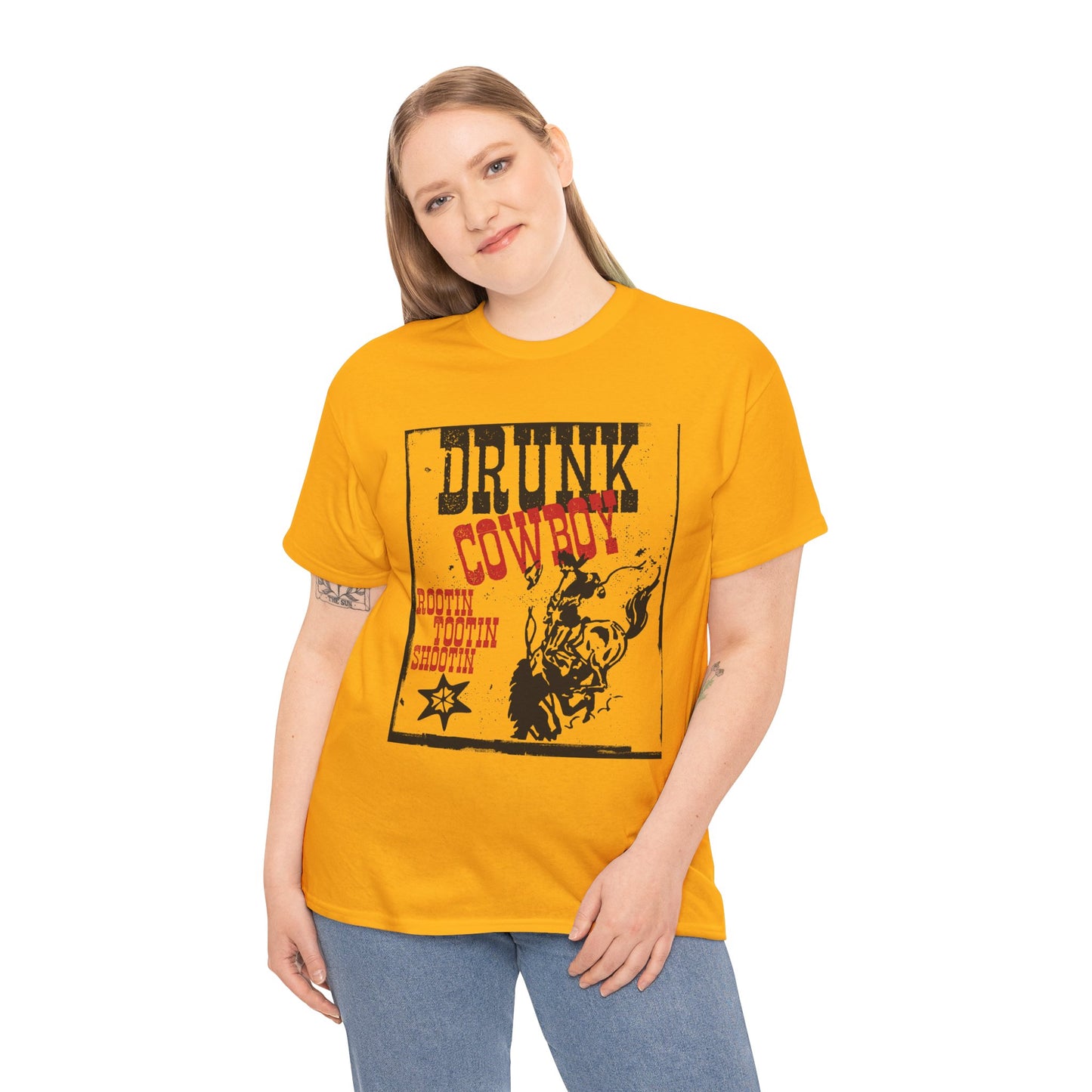 Drunk Cowboy tee
