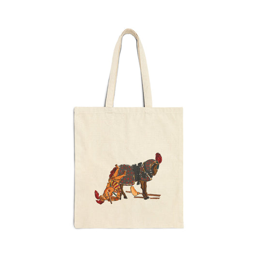 Drunk Jousting Knight tote