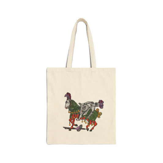 Drunk Knight tote